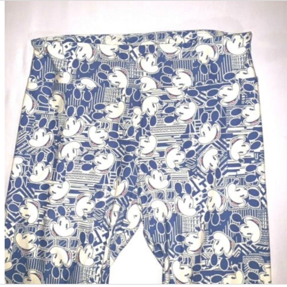 LuLaRoe Tall & Curvy Pants Mickey Mouse Disney